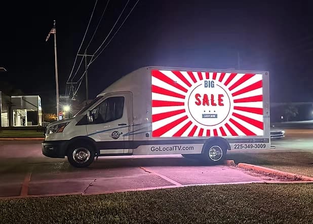 Mobile Digital Billboard Truck