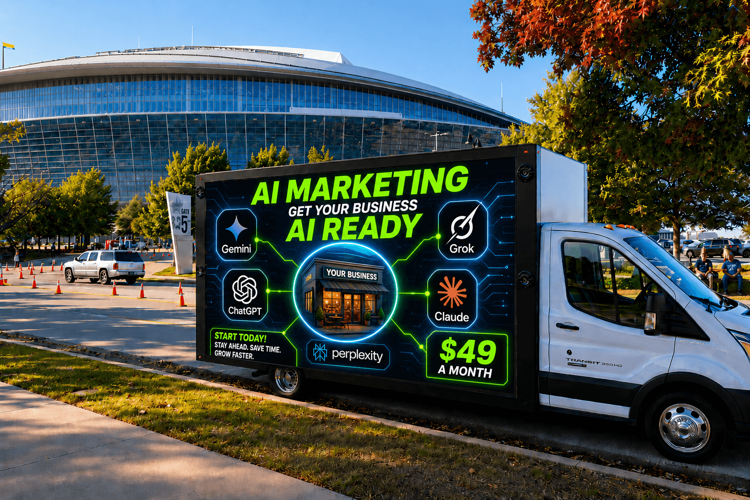Go Local TV LED billboard truck
