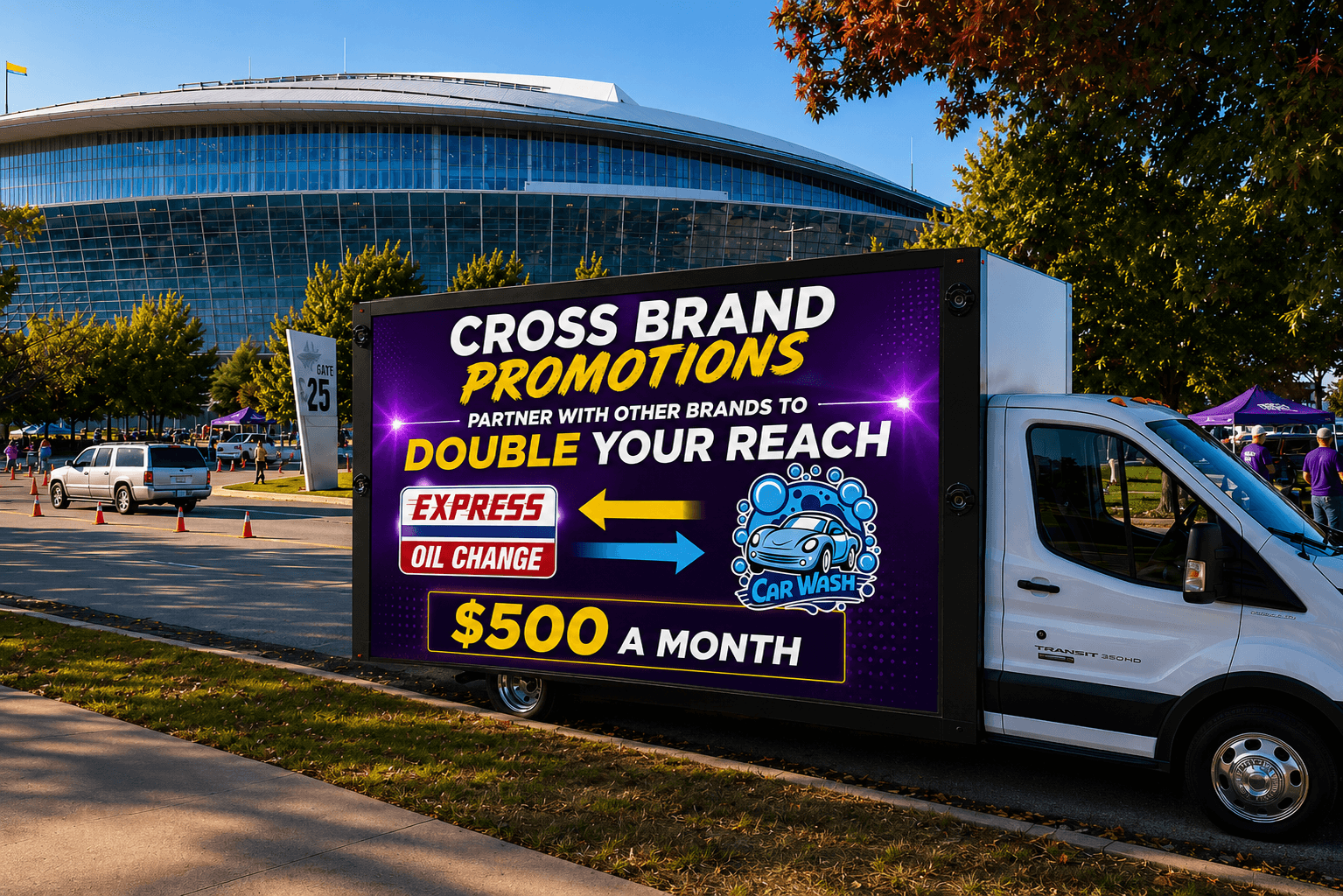 Go Local TV LED billboard truck