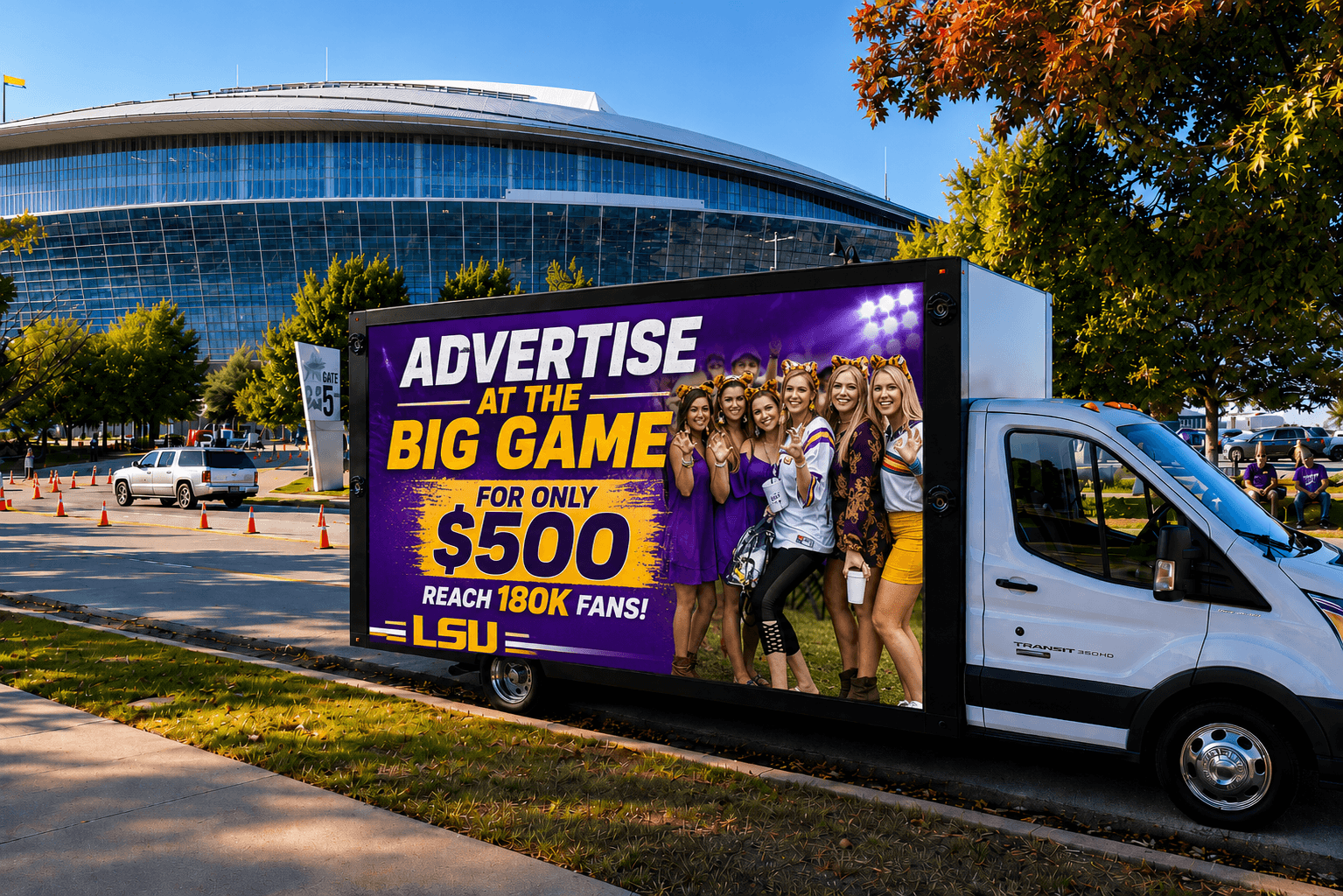 Go Local TV LED billboard truck